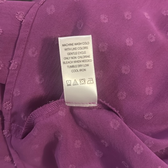 Pink Counterparts Blouse with Bell Sleeves - Size Large - Picture 9 of 9